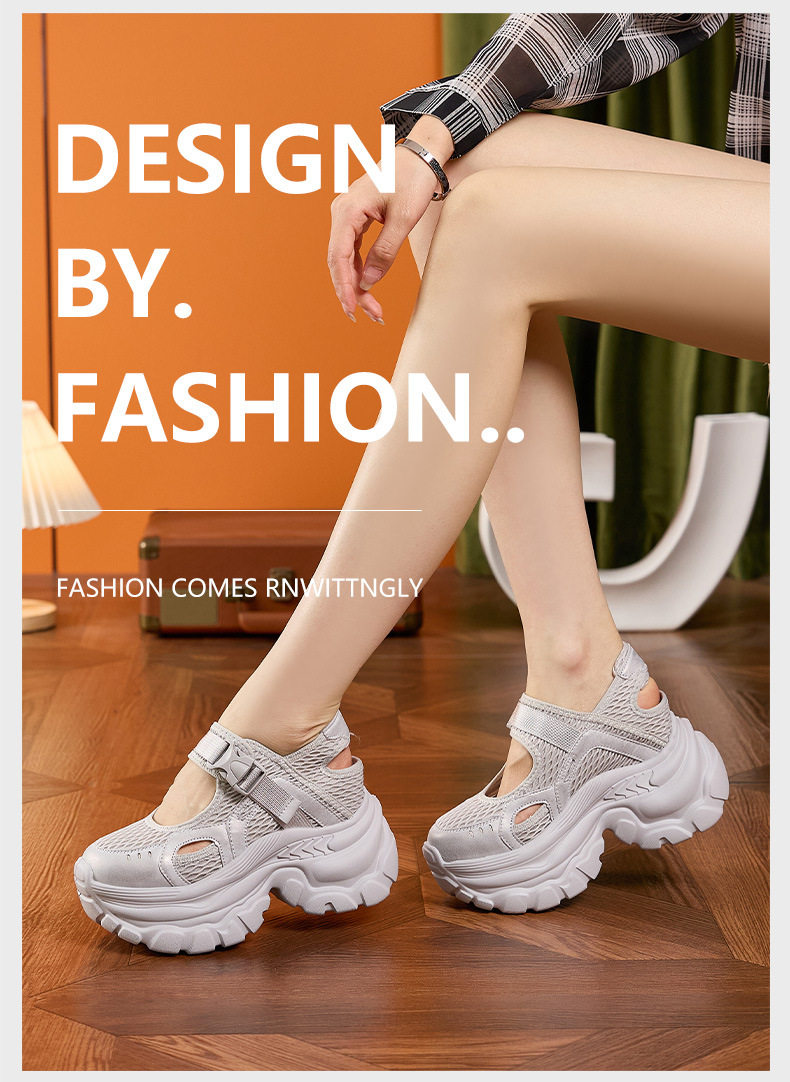 Sandal nữ đế thấp lấp lánh Crocs phong cách mới xuân hè 2026 — Trắng ngọc, Xám chi tiết 10