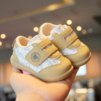 Spring and autumn soft-soled baby shoes toddler shoes non-slip small men's and women's baby shoes breathable children's shoes a generation of hair