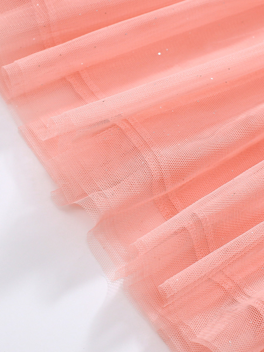 Custom-made, Girls' Skirt, Summer Breathable Princess Dress, Kids' Short-sleeve Dress