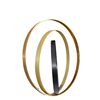Aluminum Alloy Round Photo Frame Metal Oil Painting Decorative Picture Frame Cross-Stitch Glass Mirror Round Frame Home Modern Minimalist