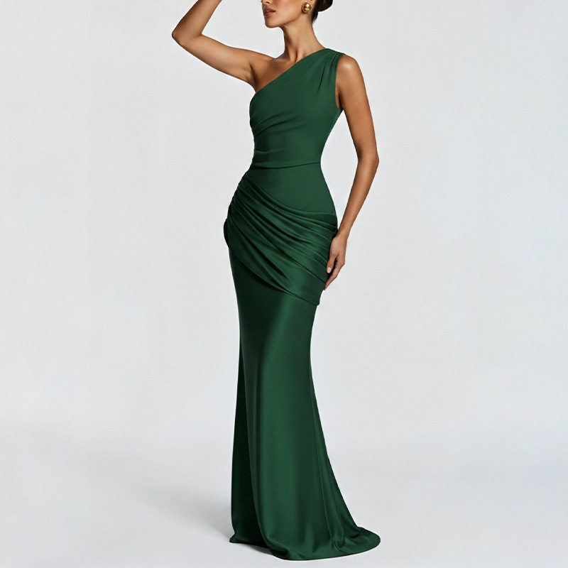 Elegant Bodycon Evening Dress Lightweight Luxurious Fabric Summer Style Perfect for Formal Events Wholesale