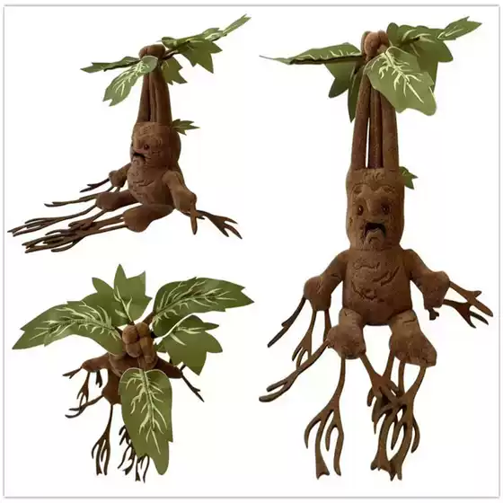 Amazon Bestseller Harry Potter Mandrake Mandrake Grass Plush Toy Musical Doll