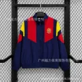 Spanish navy blue world cup edition casual training windbreaker