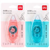 Deli 7326 dot adhesive double-sided adhesive 6mm * 8 m high viscosity correction tape wholesale for students with two-sided adhesive tape