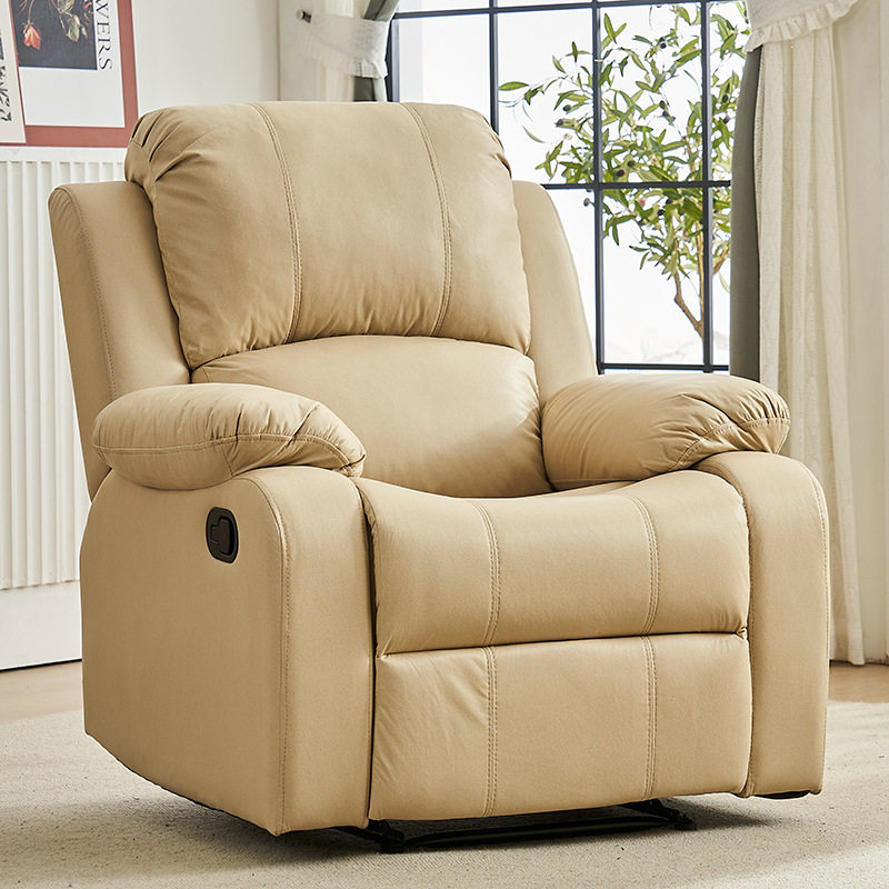 头等太空沙发客厅单人布艺电动躺椅懒人按摩多功能美甲美睫沙发