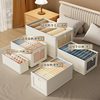 Oxford Cloth Storage Box with Lid Bedroom Wardrobe Organization Storage Storage Box Foldableable Clothes and Pants Storage Box
