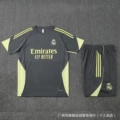 2526 short sleeve real madrid dark gray