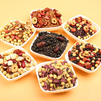 Seven-Day Soy Milk and Bean Combination Ingredient Pack, Whole Grains, Raw Beans, Raw Materials for Breakfast, Soybeans, Special Wholesale Coarse Grains