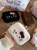 New Lamb Wool Embroidered Kitty Bag Ccd Cosmetics Bag Coin Purse Cosmetic Bag Cute Aunt Towel Bag