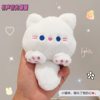 Cute BB call casual Cat plush hanging piece with sound cartoon doll keychain bag ornaments small Doll Doll