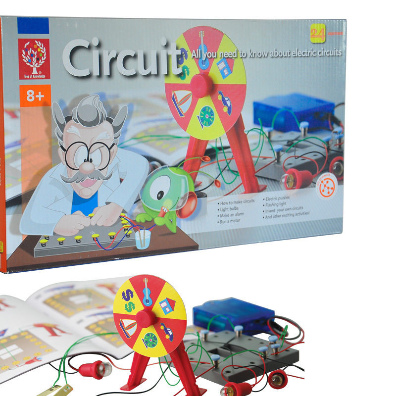 ชุดกิจกรรมวงจรไฟฟ้า EDU จากฮ่องกง ทดลองวิทยาศาสตร์ไฟฟ้า งานประดิษฐ์ DIY เทคโนโลยี ผลิตภัณฑ์เล็กๆ ของเล่นสำหรับเด็ก