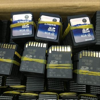 Gold ten tons SD 4G memory card SDHC big card 4G SD digital camera big card car SD storage card