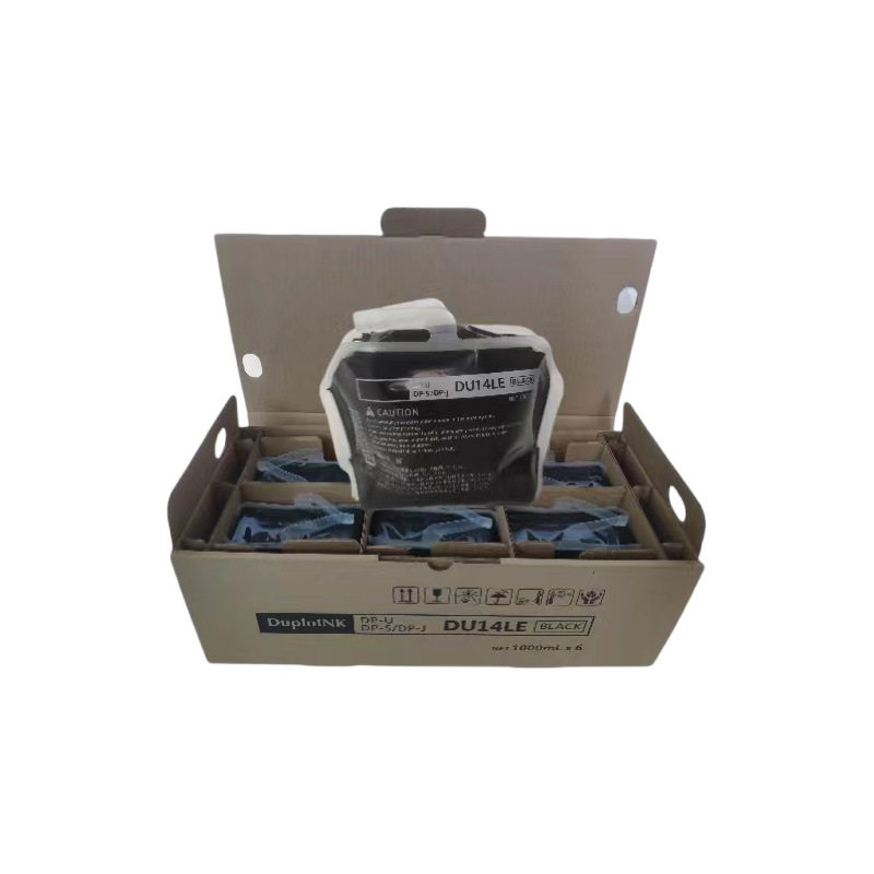 Factory Supplies Oem Customized Diplo Quick Printing Machine Ink Du14Le Round Mouth Ink Ink Refillable