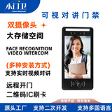 Компактная универсальная машина для распознавания лиц швейцара, визуальный домофон, устройство контроля доступа, смарт-карта для смахивания, вход на работу, устройство для регистрации посетителей