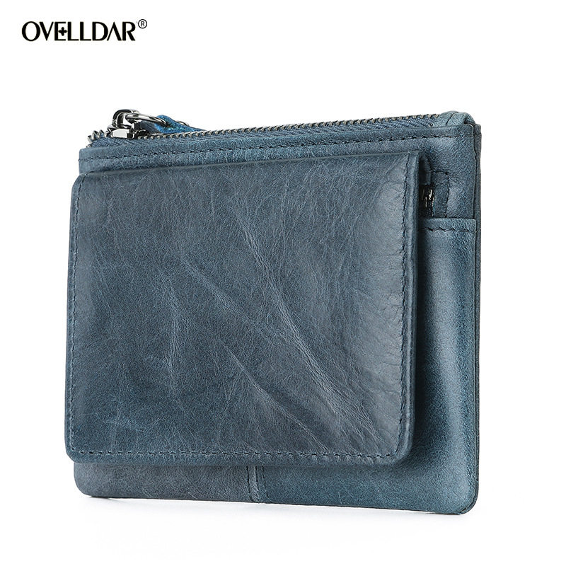 New Coin Purse Retro Creative Mini Storage Bag Japanese Handmade Genuine Leather Multifunctional Card Holder Card Holder Short Style