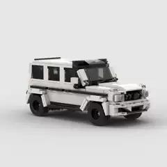 Moc Building Blocks Creative Domestic Speed Series Mercedes G63 Maybach Racing Car Assembly for Boys Cross-Border Wholesale