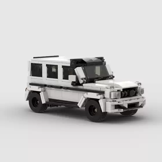 Moc Building Blocks Creative Domestic Speed Series Mercedes G63 Maybach Racing Car Assembly for Boys Cross-Border Wholesale