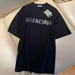 Light Luxury T-Shirt for Men, Short-Sleeved Top, Bb Brand with Letters on Front and Back, Rhinestone Short-Sleeved T-Shirt, Unisex Short-Sleeved Top