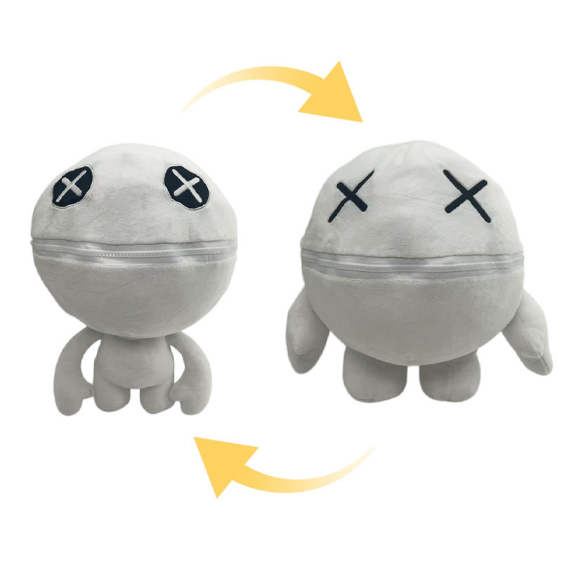 跨境新品恐怖游戏5周边小丑毛绒玩具节日礼物可爱紫长发女孩公仔