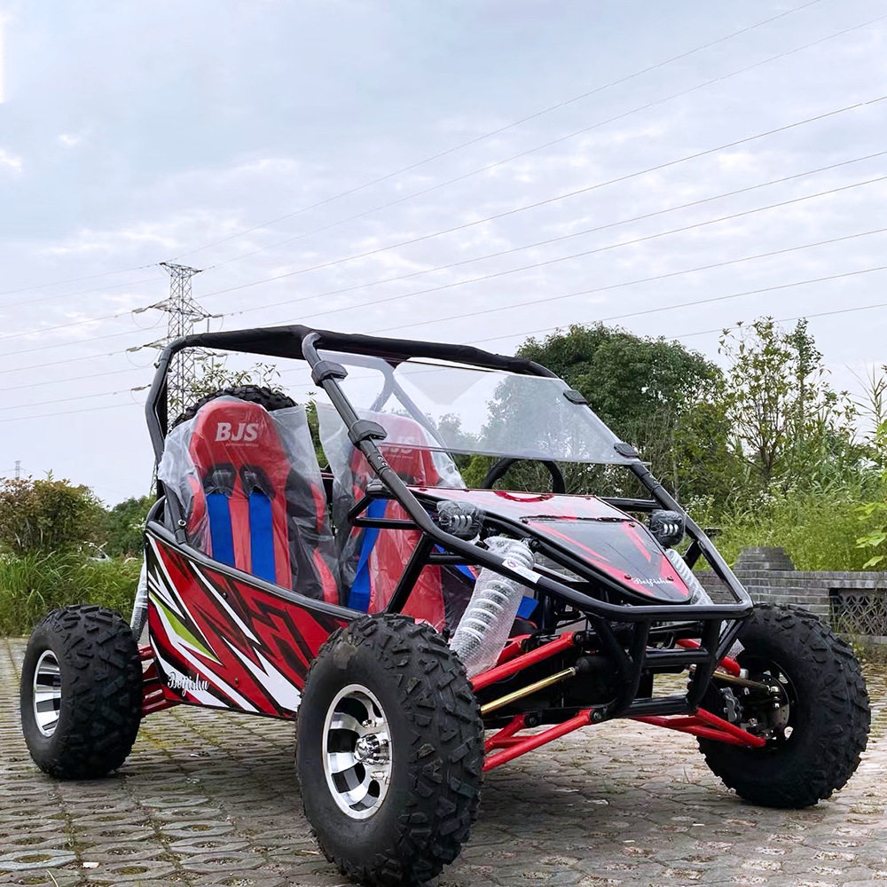 Outdoor Mountain Electric Off-Road Kart for Adults, Can Be Used as a Two-Seater All-Terrain Vehicle Atv Four-Wheel Motorcycle Beach Vehicle