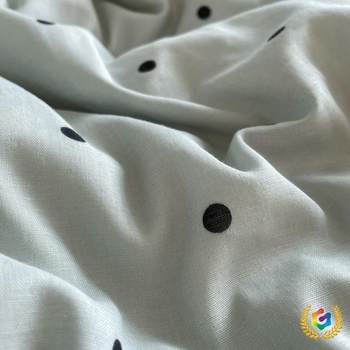 ✅ Class a Aerobic Double-Layer Yarn Four-Piece Set, Maternal and Infant Grade Soft and Waxy Small Fresh Printed Three-Piece Set