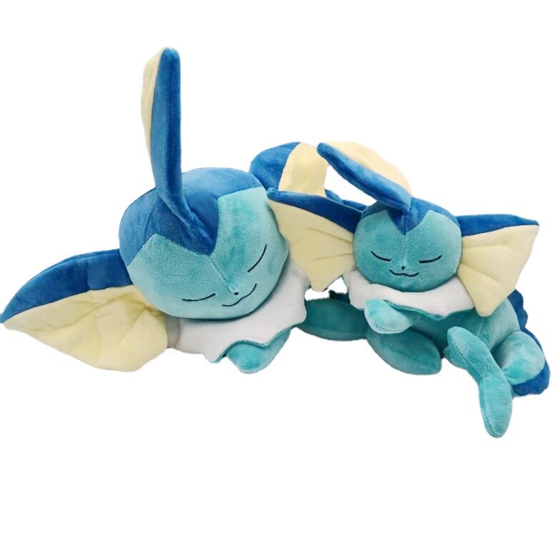 Spot Sleepingvaporeonpoképlush Water Ibrahimovic Plush Doll Toys Wholesale Pet Dolls