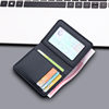 Vertical men's wallet cross-border card bag wholesale ultra-thin men's wallet anti-degaussing simple men's wallet