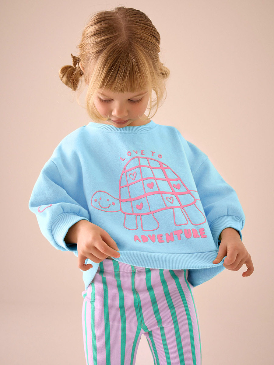 Kids' Clothing Wholesale, Autumn Cute Girls' Kids' Clothing, Striped Cotton Kids' Set