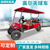 6-Seat Electric Golf Cart, Campus Airport Shuttle, Reception Vehicle, Tourist Attraction Electric Sightseeing Vehicle