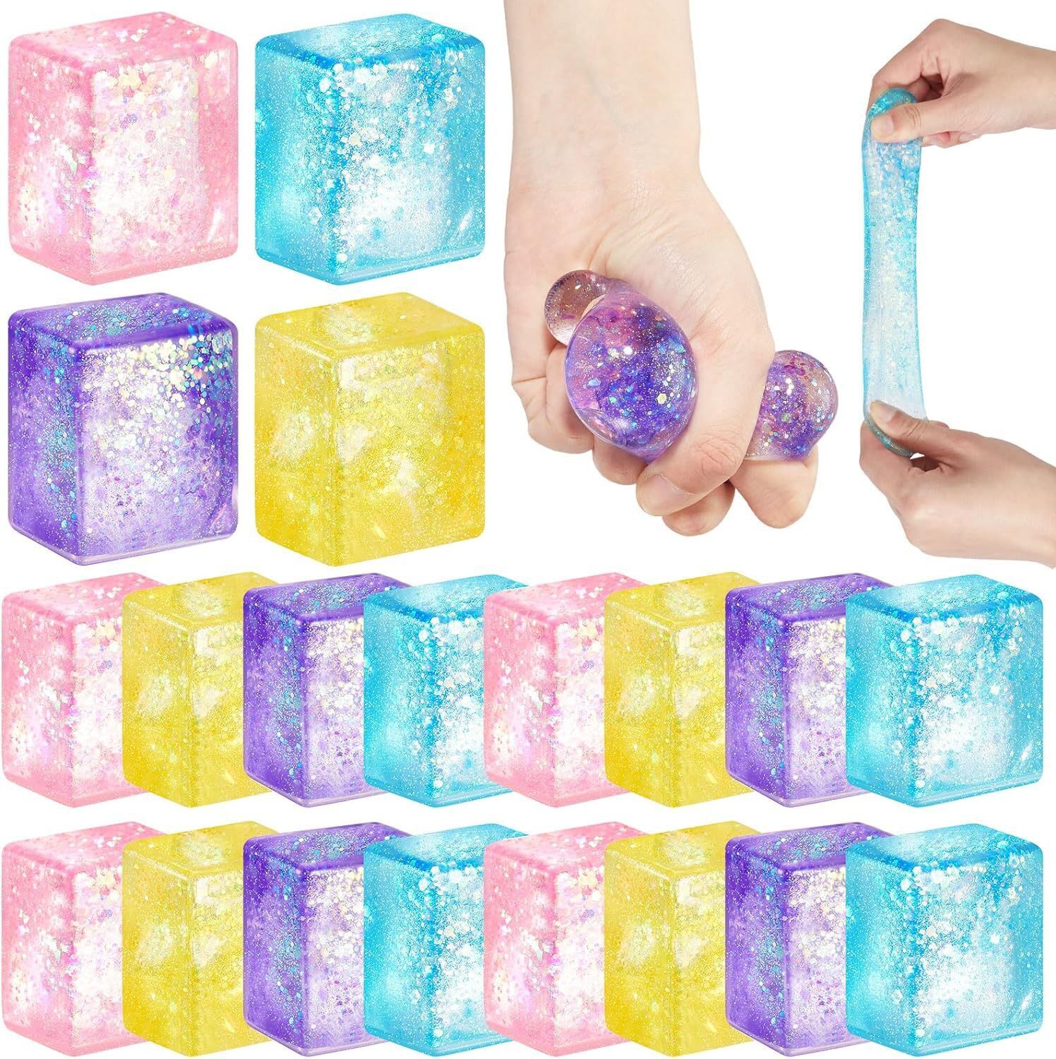 亚马逊Nee Doh梦幻水滴麦芽糖捏捏乐dream squishies外贸解压玩具