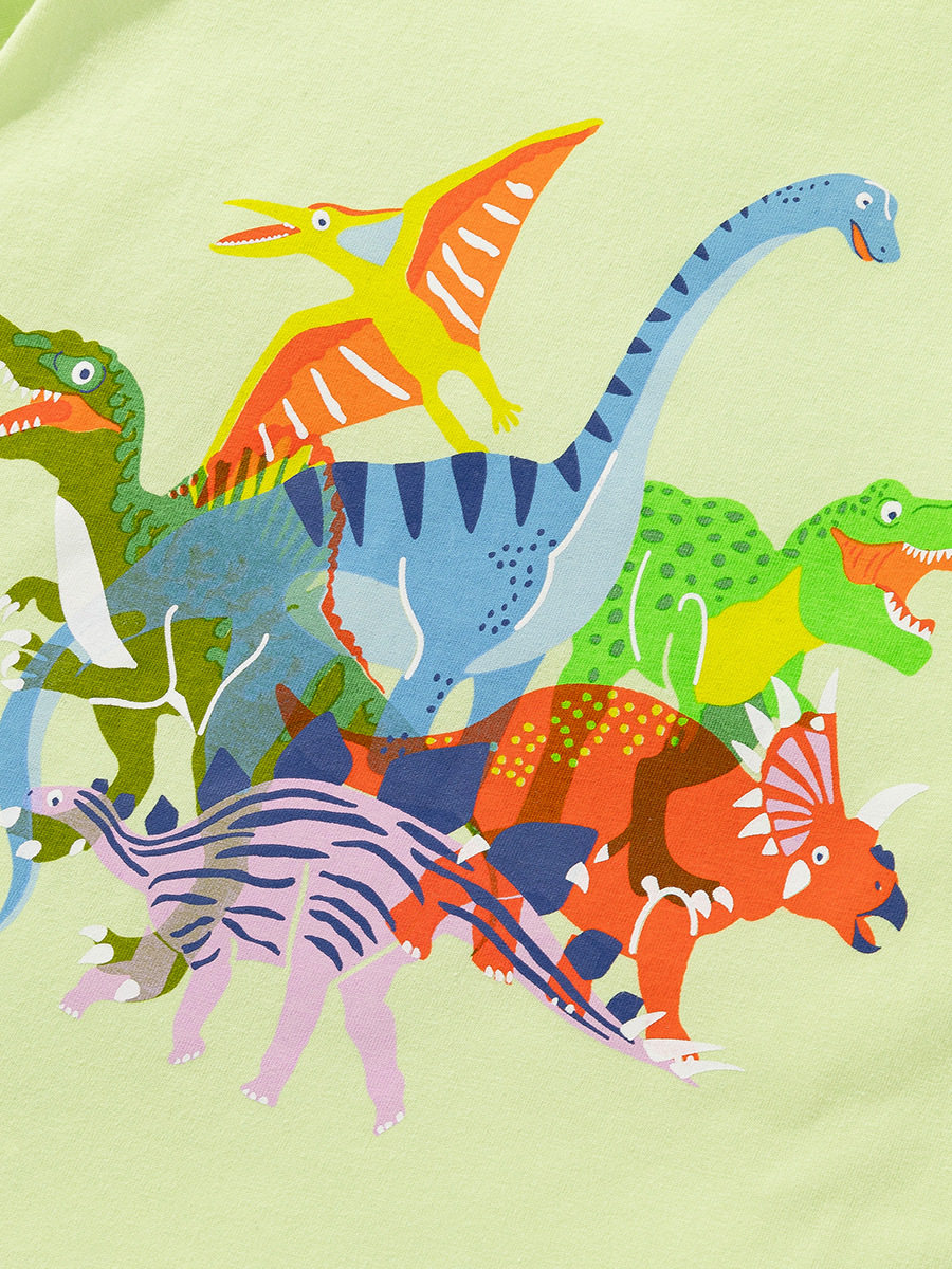 Girls' Cute Cotton Printed Short-Sleeve T-Shirt, Summer Kids' Tee Wholesale