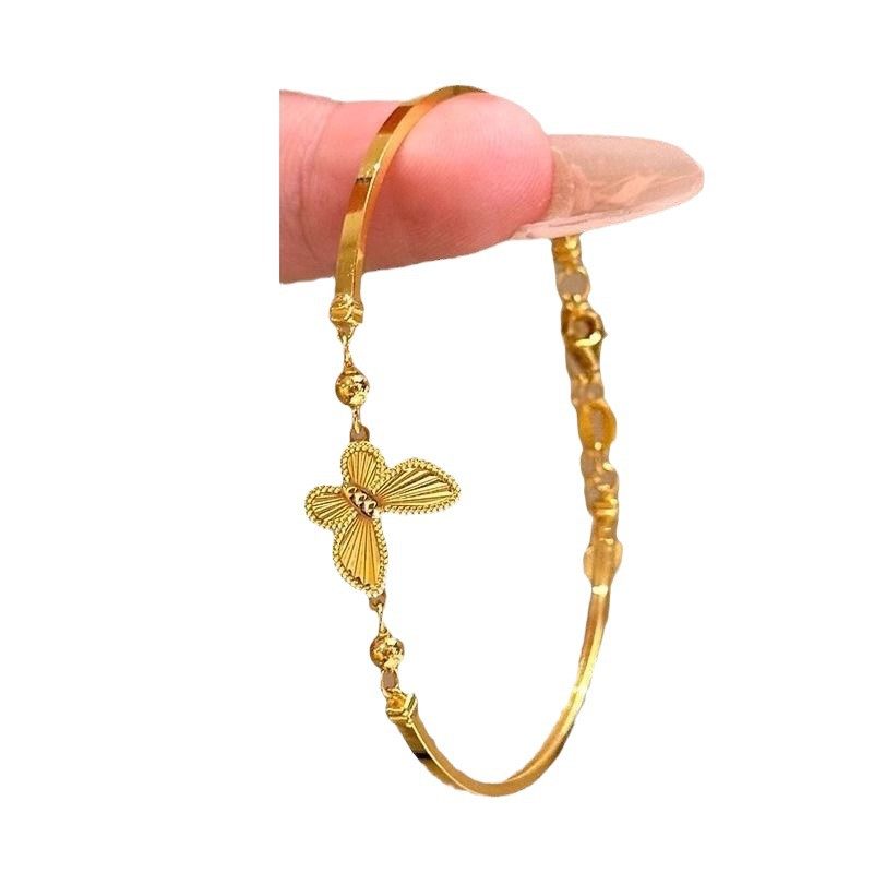Butterfly Bracelet Women's Retro Design High-end Bracelet 2025 New Small New Chinese Antique Style