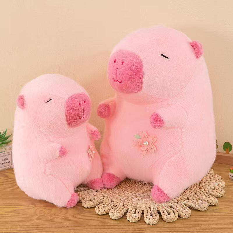 40厘米12寸大号毛绒玩具地推礼品娃娃婚礼互动公仔玩具活动定logo