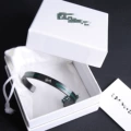 302 # Crocodile bracelet black + box