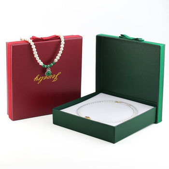 Pearl Necklace Box suit Necklace Box Jewelry Bracelet Earrings Packaging Box Pearl Jewelry Box