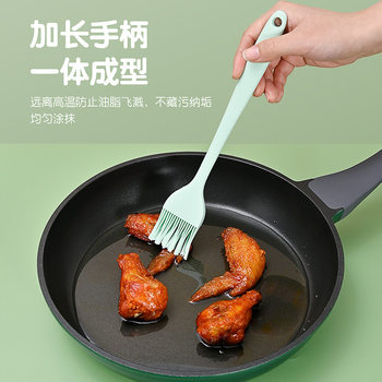 Food Grade Plastic Brush Barbecue Oil Brush Kitchen Pancake Brush Oil Sauce Supplies Tools Household Baking High Temperature Resistance