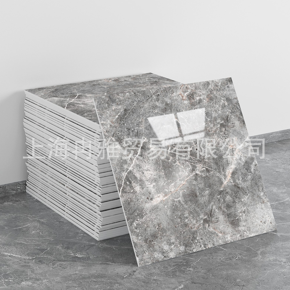 跨境外贸仿大理石鎏金3d墙面翻新装饰贴纸防油防水墙纸自粘瓷砖贴