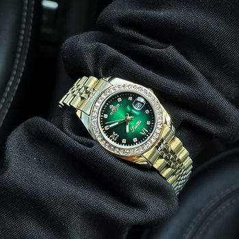 Gaudí Watch Women's Watch Women's Watch Women's Green Watch Fashion Watch Steel Band Small Dial Dragon Fruit