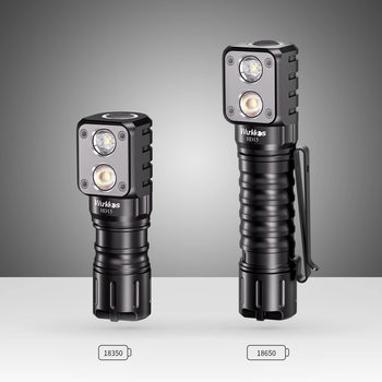 Sophieen Walker Hd15 Double Lamp Head Corner Flashlight Head-Mounted Handheld Dual-Use Outdoor Camping Style Adventure