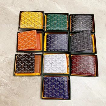 Wholesale 2025 Dog Tooth New Short Wallet Folding Multifunctional Multi-Card Slot Coin Purse Business Storage Document Bag