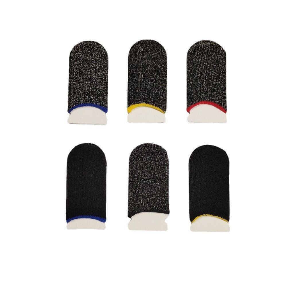 Yan24 Ultra-Thin Carbon Fiber Gaming Finger Sleeves Suitable for Pubg and Other Games, Anti-Slip Movement Control Tool, Pubg Gaming Finger Sleeves