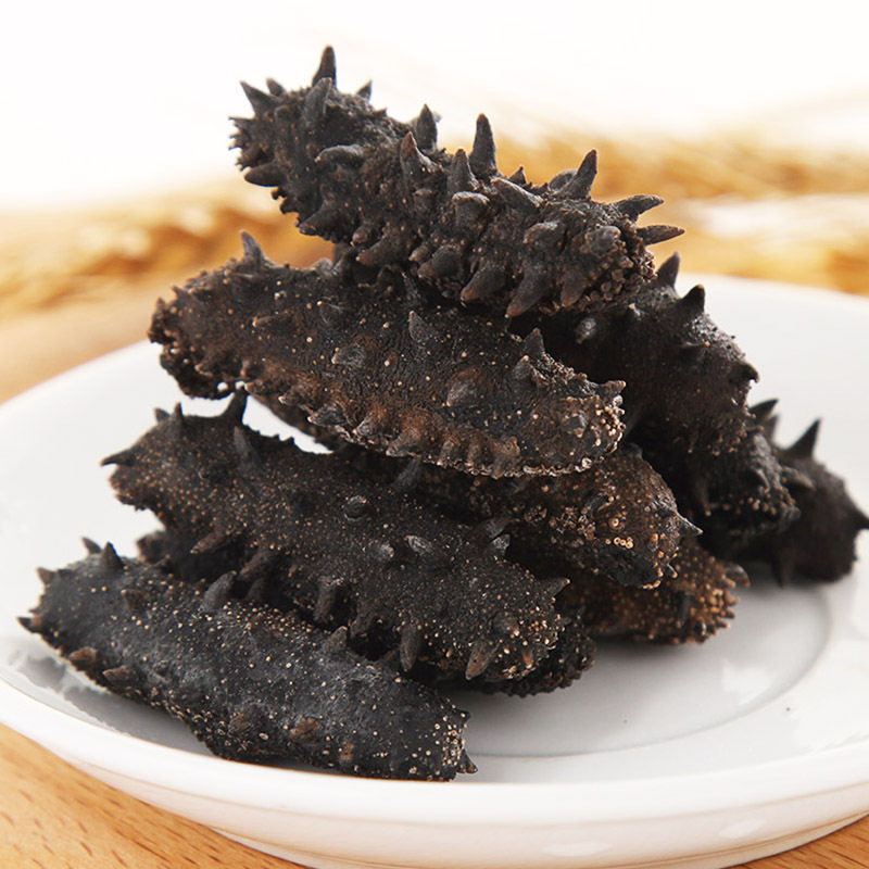 [National Standard Sea Cucumber] Dalian Pure Light Dried Special Grade Sea Cucumber Dried Goods Wholesale Nourishing Liao Cucumber Super Physical Supply