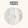 Seamless Rotating Button-Type Garbage Bag Holder, Simple Non-Slip and Durable Plastic Bag Garbage Bag Universal Fixing Clip