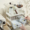 Tea Bag Storage Box Tea Room Coffee Capsule Snack Tea Finishing Office Bar Desktop Multi-Layer Storage Rack