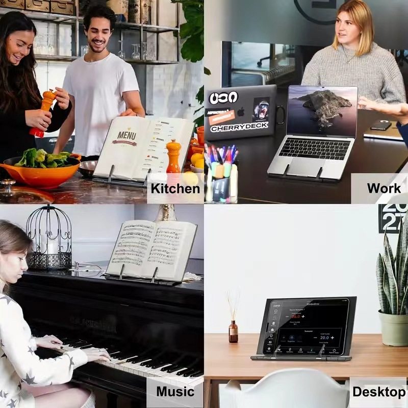 Cross-Border New Kidsren's Reading Stand Foldableable Reading Bookshelf Desktop Bookshelf Reading Stand Corrective Reading Bookshelf