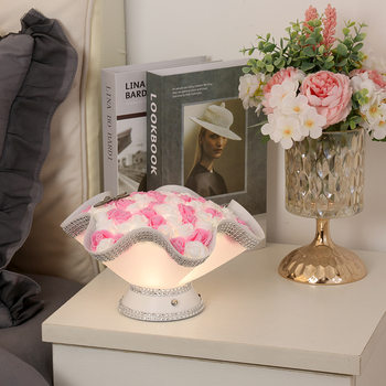 Patented Eternal Rose Night Light 3D Stereo Version Touch Dimming Valentine's Day Birthday Gift Cross-Border Hot Style