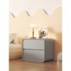 Solid Wood Bedside Table for Bedroom Home Minimalist Cream Style High-End Light Luxury Gap Bedside Cabinet Ins Style Storage Cabinet