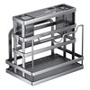 Kitchen Knife Holder Chopsticks Cage Storage Rack Household Multifunctional Countertop Chopping Board Rack Cutting Board Knife Storage Rack