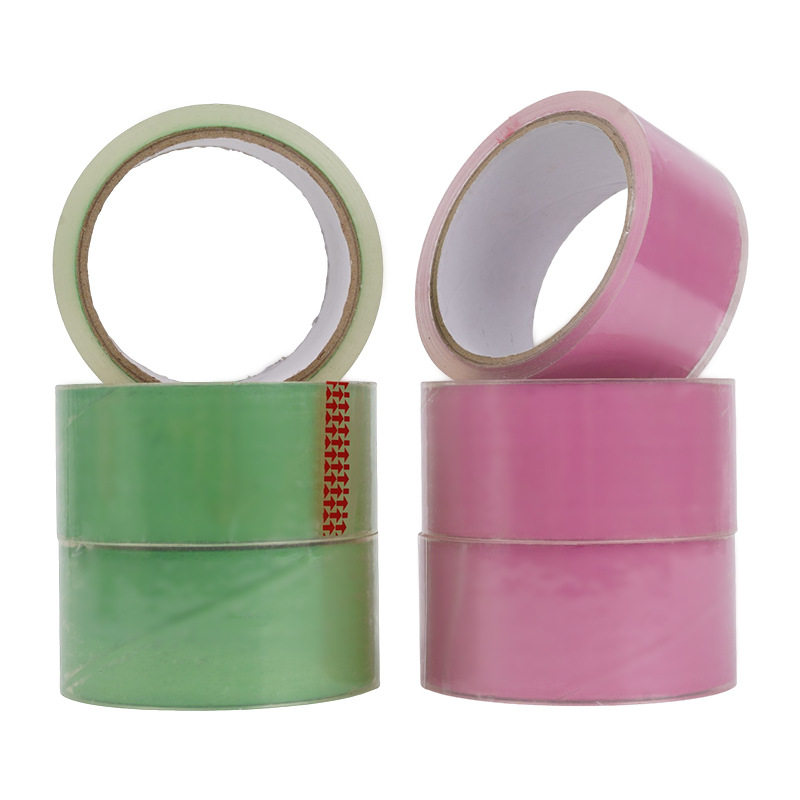 Ultra-Transparent Sealing Tape Wholesale for Full Boxes, Express Packaging and Sealing Adhesive, E-Commerce Logistics Thickened Large Roll Tape Customization