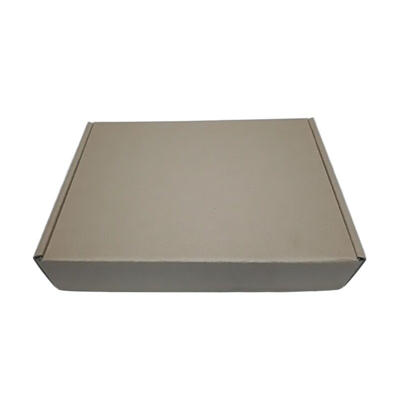13CM wide folding cowhide corrugated aircraft box in stock wholesale express packaging box manufacturer 130MM wide